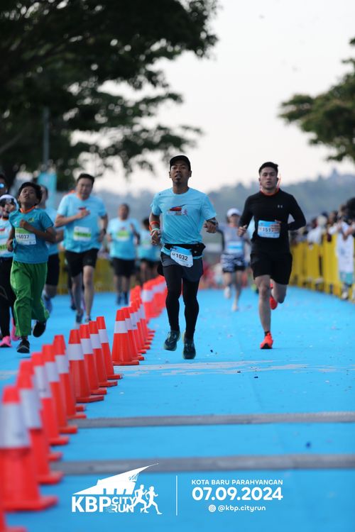 Race photo from KBP City Run 2024
