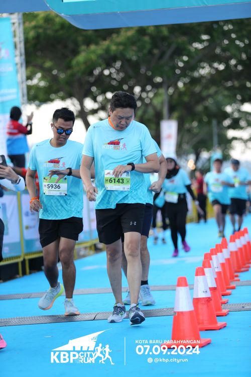 Race photo from KBP City Run 2024