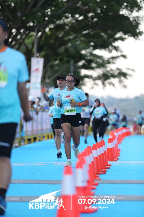Race photo from KBP City Run 2024