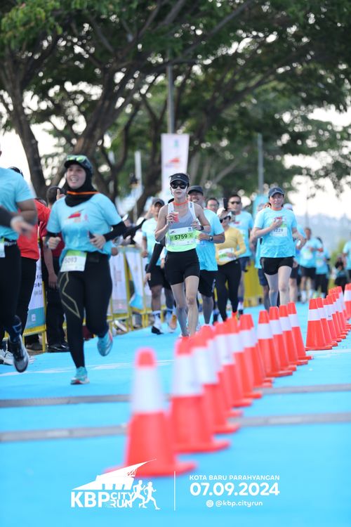 Race photo from KBP City Run 2024