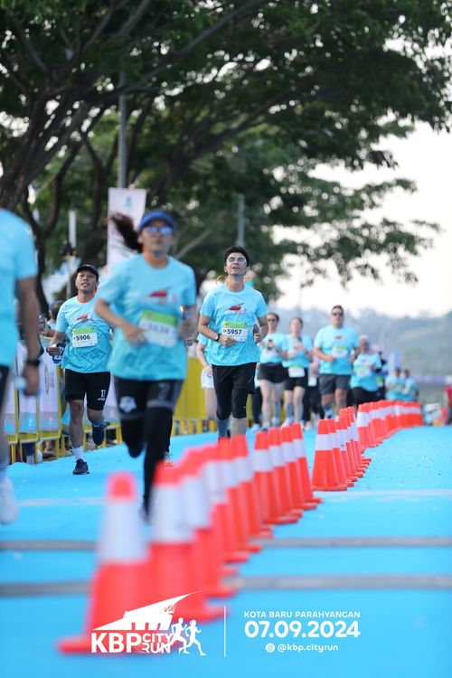 Race photo from KBP City Run 2024