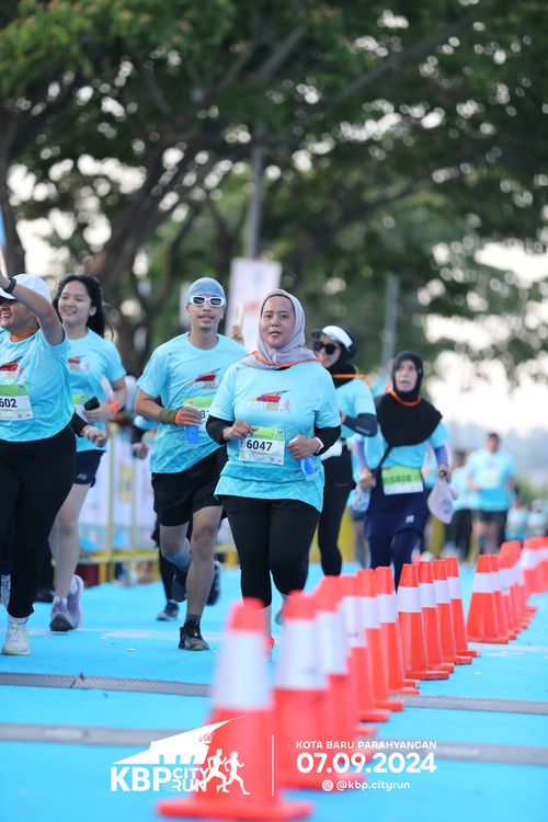 Race photo from KBP City Run 2024