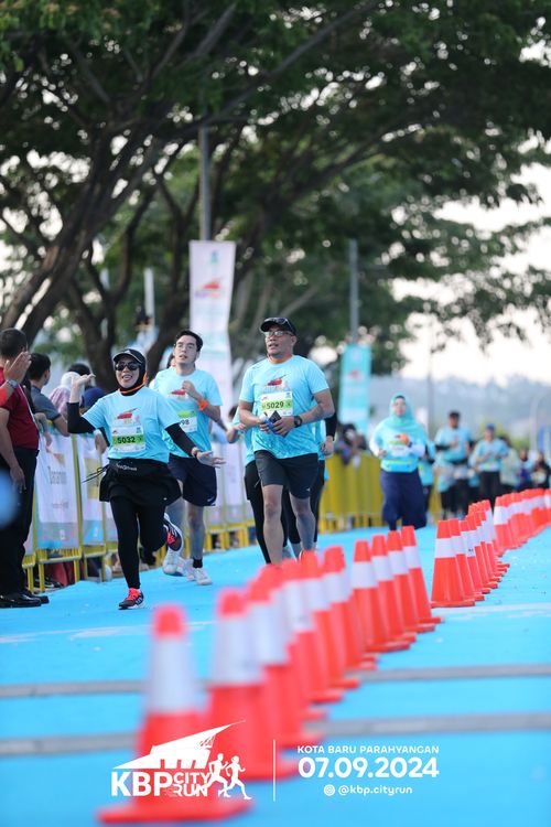 Race photo from KBP City Run 2024