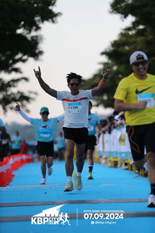 Race photo from KBP City Run 2024