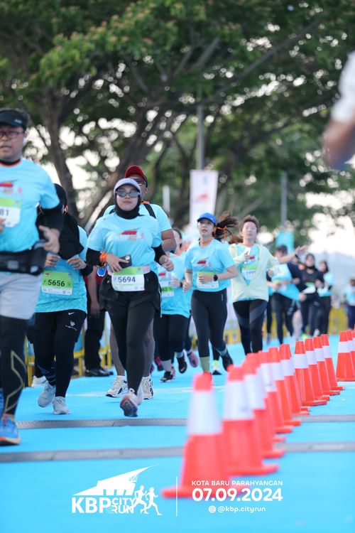 Race photo from KBP City Run 2024