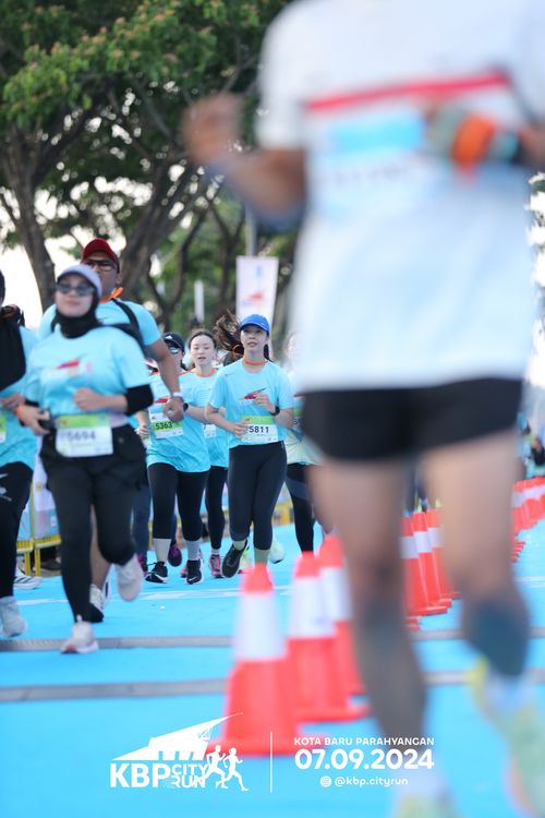 Race photo from KBP City Run 2024