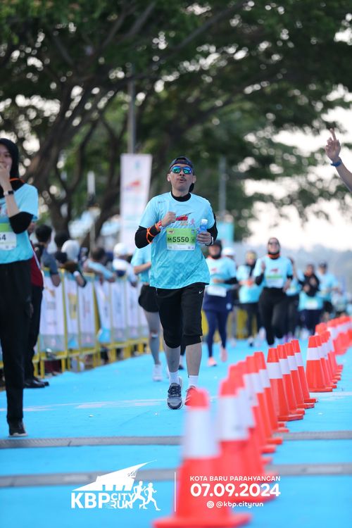Race photo from KBP City Run 2024