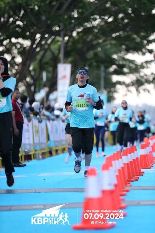 Race photo from KBP City Run 2024