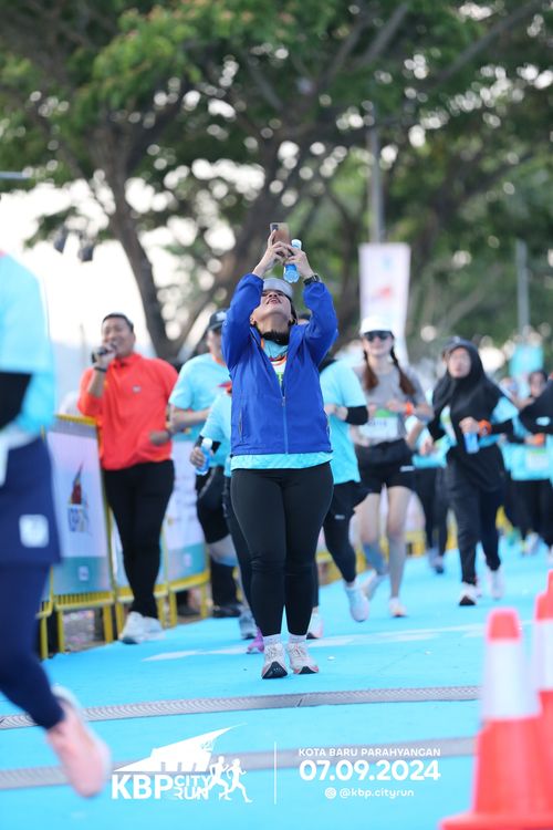 Race photo from KBP City Run 2024
