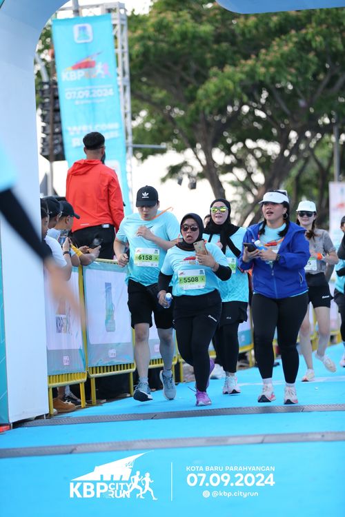 Race photo from KBP City Run 2024