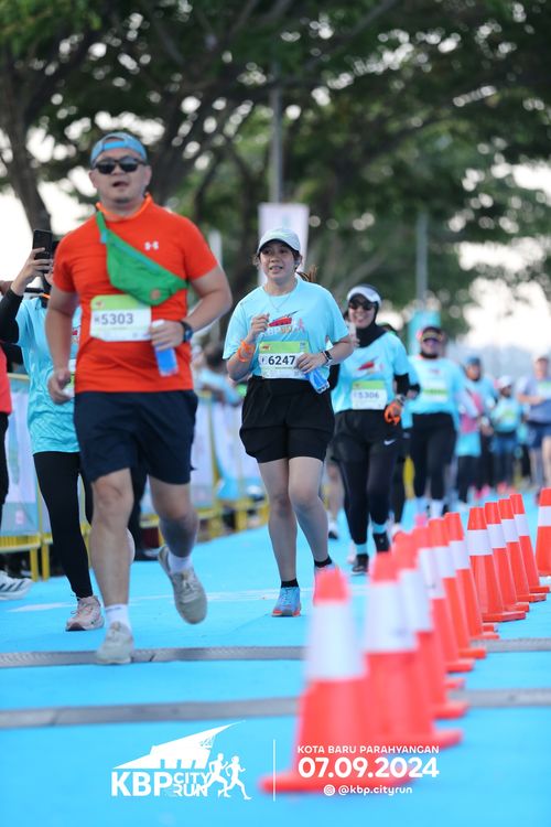 Race photo from KBP City Run 2024