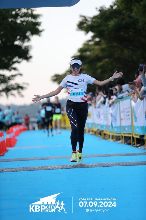 Race photo from KBP City Run 2024