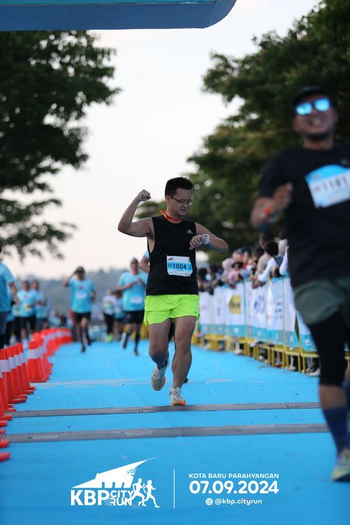 Race photo from KBP City Run 2024