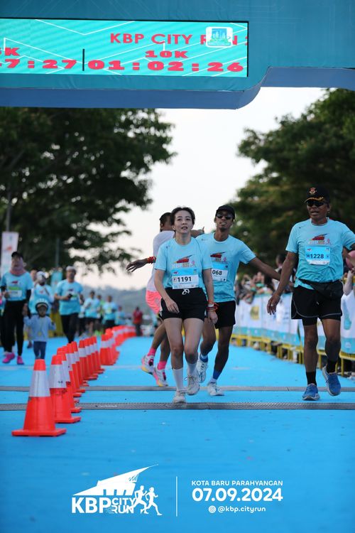 Race photo from KBP City Run 2024