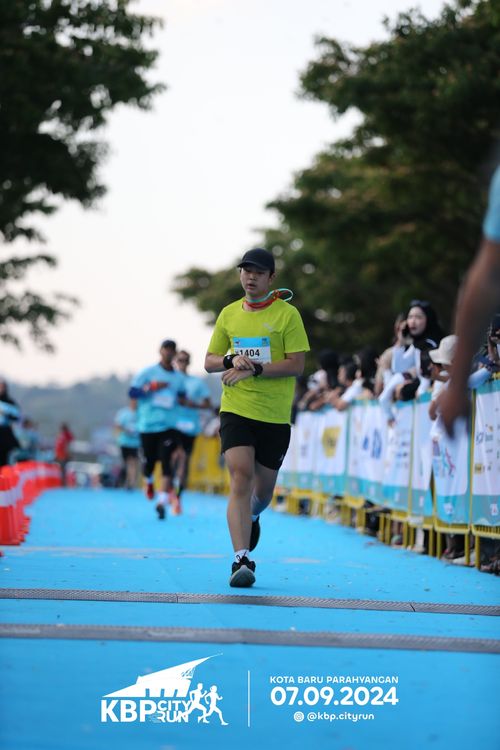 Race photo from KBP City Run 2024