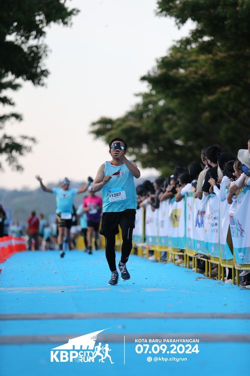 Race photo from KBP City Run 2024