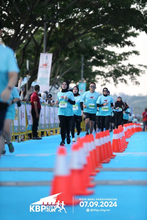 Race photo from KBP City Run 2024