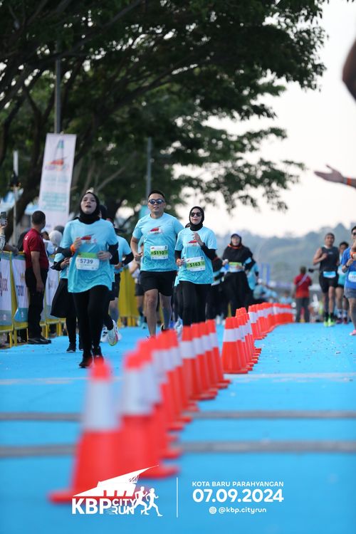 Race photo from KBP City Run 2024