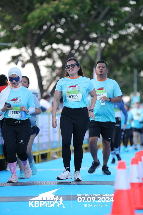 Race photo from KBP City Run 2024