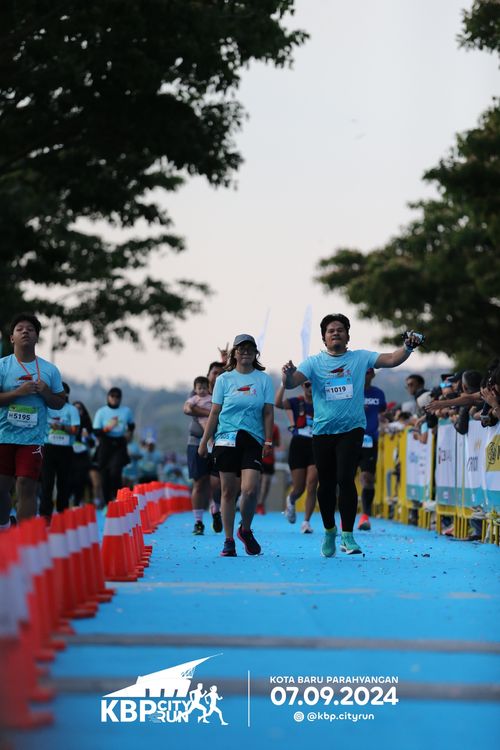 Race photo from KBP City Run 2024