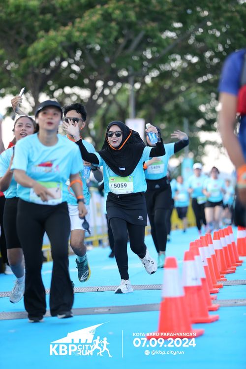 Race photo from KBP City Run 2024