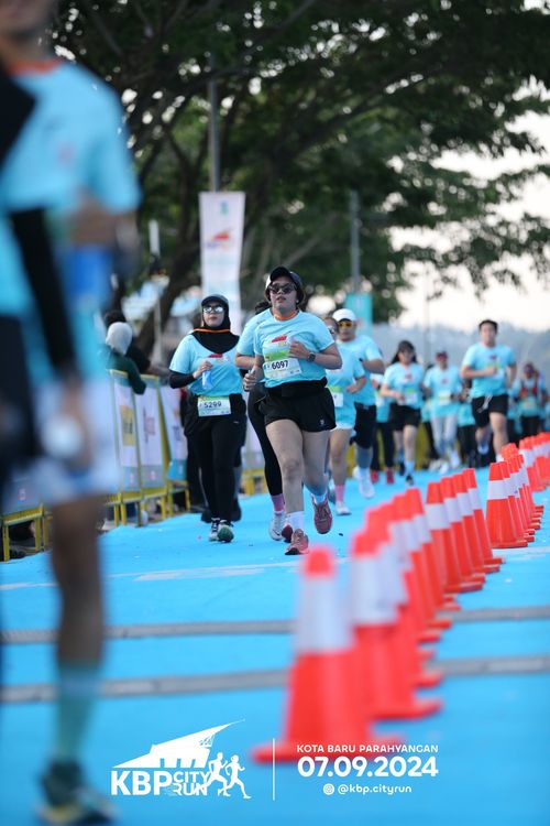 Race photo from KBP City Run 2024