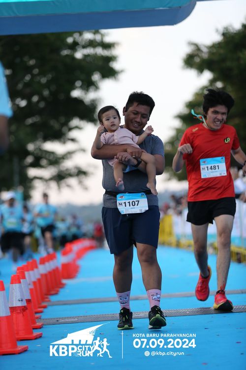 Race photo from KBP City Run 2024
