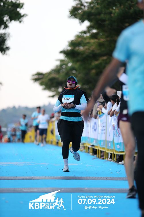Race photo from KBP City Run 2024