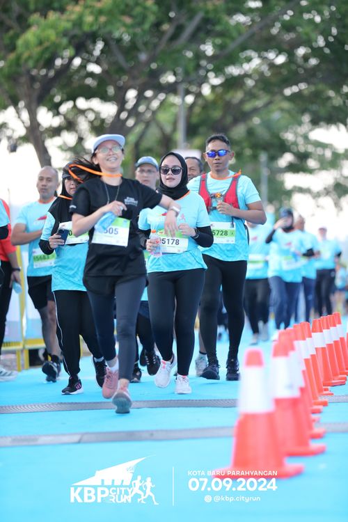 Race photo from KBP City Run 2024