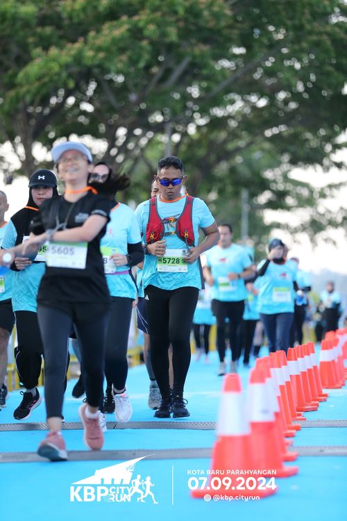 Race photo from KBP City Run 2024