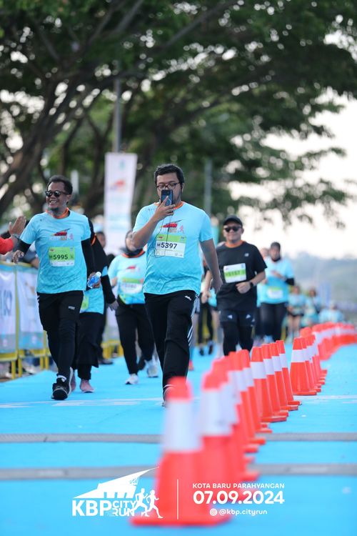 Race photo from KBP City Run 2024