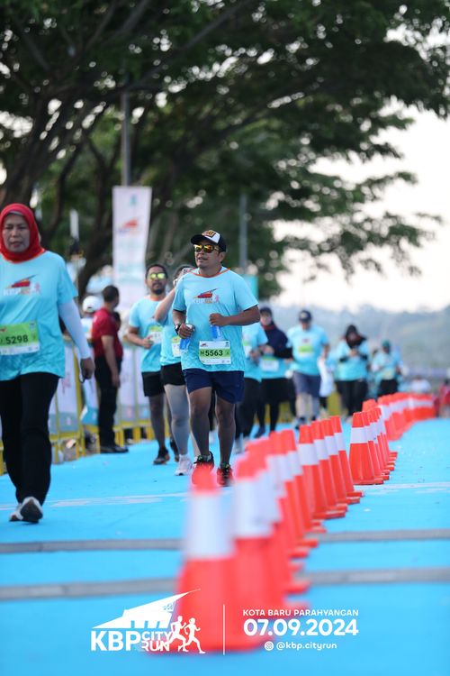 Race photo from KBP City Run 2024