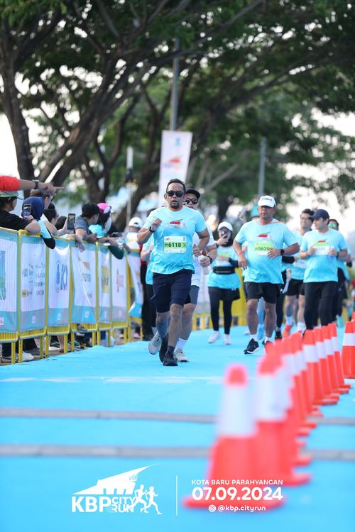 Race photo from KBP City Run 2024