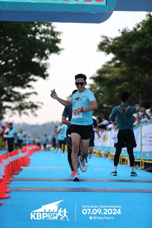 Race photo from KBP City Run 2024