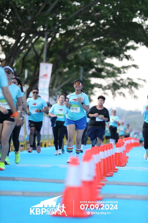 Race photo from KBP City Run 2024