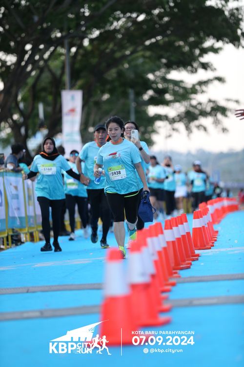 Race photo from KBP City Run 2024