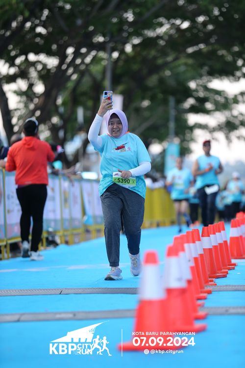 Race photo from KBP City Run 2024