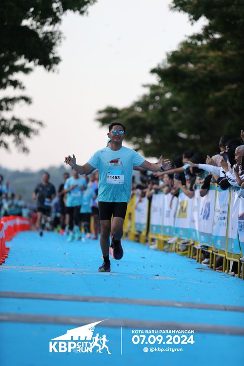 Race photo from KBP City Run 2024