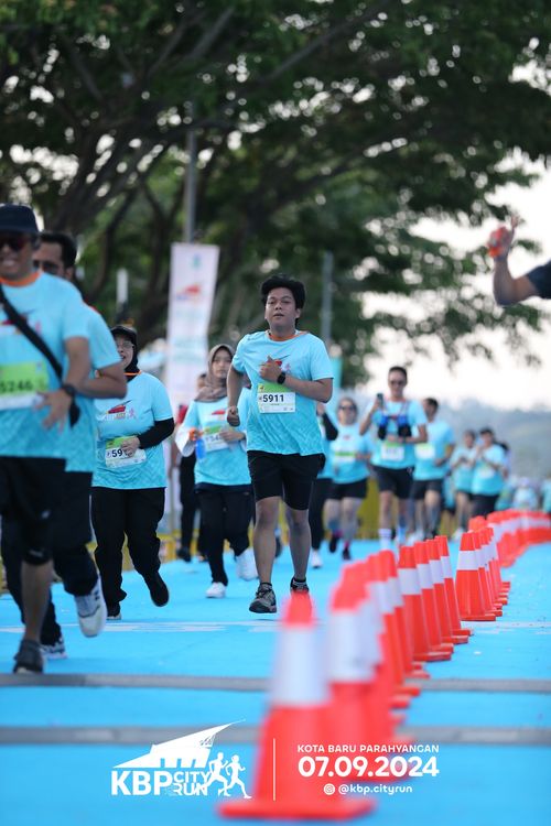 Race photo from KBP City Run 2024