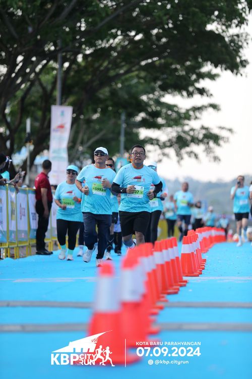 Race photo from KBP City Run 2024