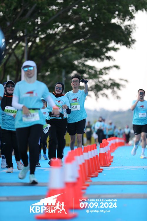 Race photo from KBP City Run 2024