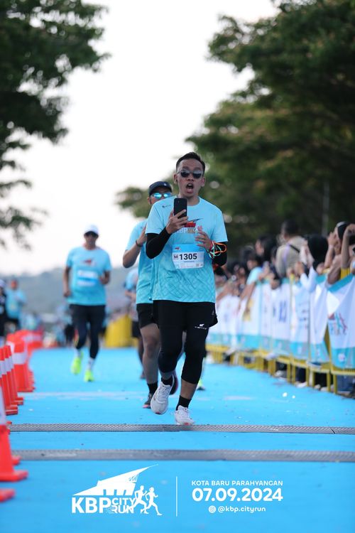 Race photo from KBP City Run 2024