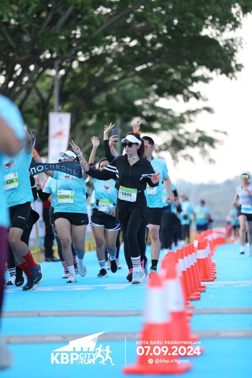 Race photo from KBP City Run 2024