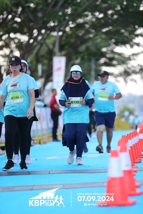 Race photo from KBP City Run 2024