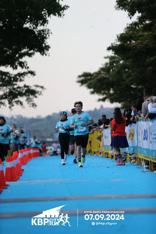 Race photo from KBP City Run 2024