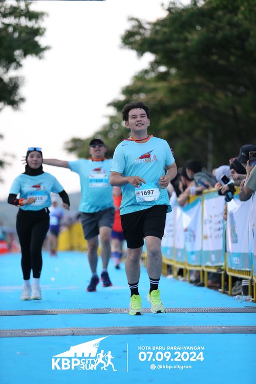 Race photo from KBP City Run 2024