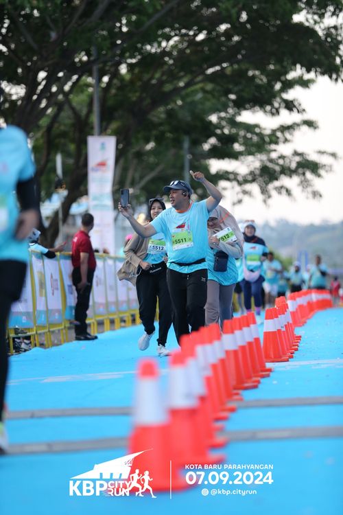 Race photo from KBP City Run 2024