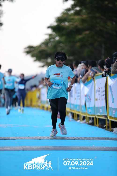 Race photo from KBP City Run 2024