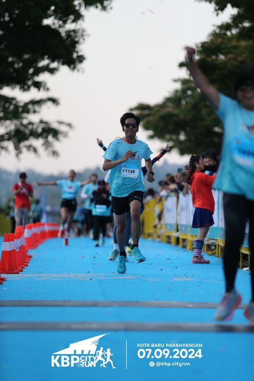 Race photo from KBP City Run 2024