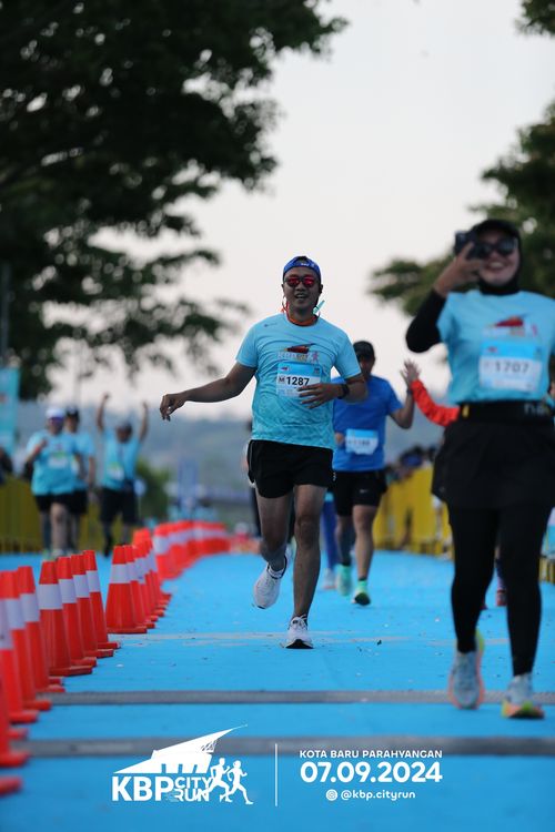 Race photo from KBP City Run 2024